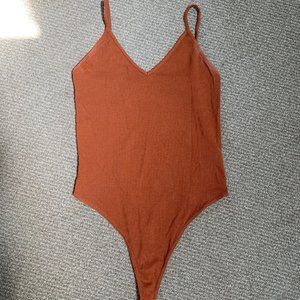 Terracotta Tank Body Suit Size XS